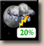 Friday Night: Slight Chance Showers And Thunderstorms